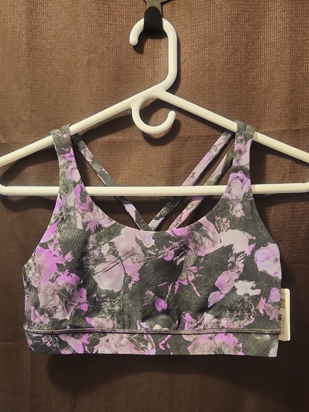 NWT Lululemon Energy Bra "Floral Shift Multi" Size 8 (Medium Support) (2020)